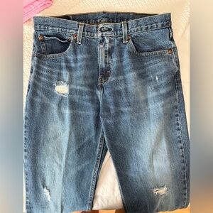 Levi’s Denim 511 Distressed Jeans size 34x34